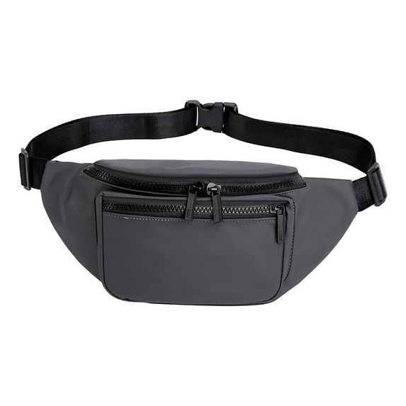 Waterproof Chest Bag Crossbody Bag Multi Pocket One Shoulder Nylon Bag for Travel Shopping Hiking Daily Use Lightweight and Washable with Adjustable Strap for Men and Women Outdoor Activities