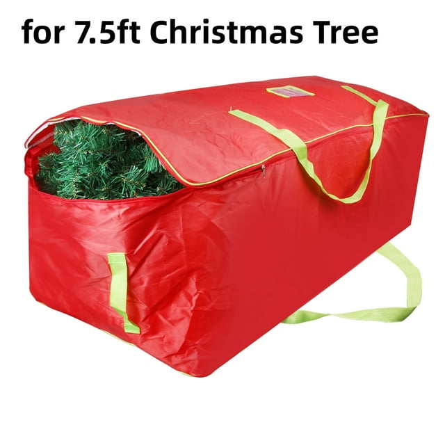 Waterproof Christmas Tree Storage Bag Fits 7.5 Ft Artificial Trees