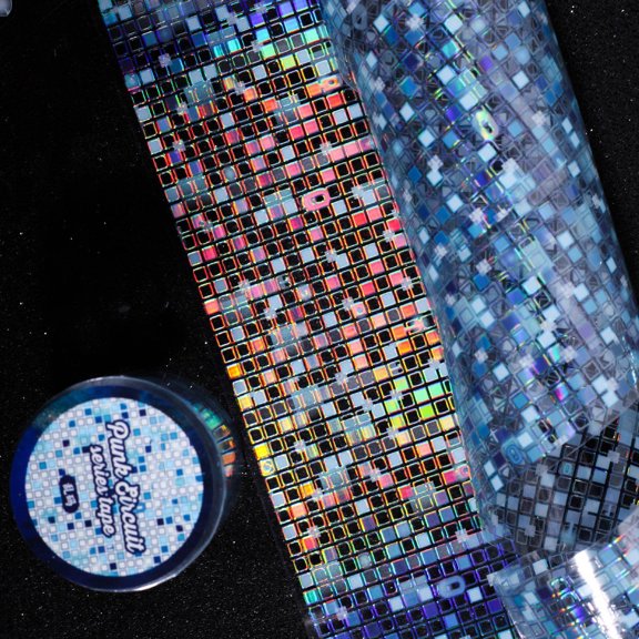Waterproof Circuit Pattern PET Sticker Removable Adhesive Tape For Planners Journals And Art Supplies Stationery