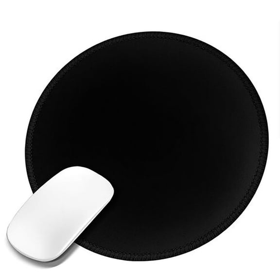 Waterproof Circular Mouse Mats Stain Resistant Surfaces and AntiSkid Round Mouse Pad for Desktop Protections
