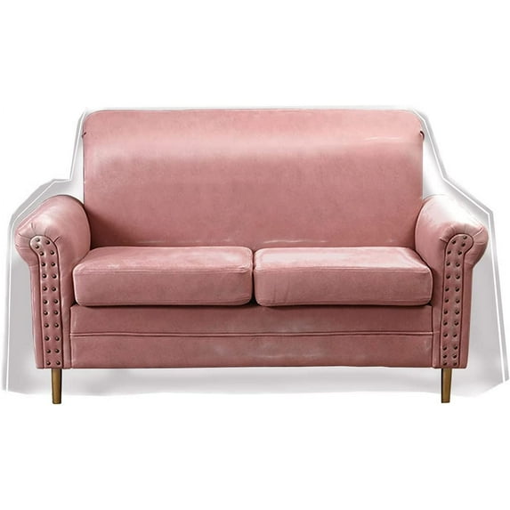 Waterproof Clear Plastic Thicker 36"Rh x 18" Fh x 84"W X 40" D, Love Seat Sofa/Couch Cover - Vinyl Shield Sofa Slipcover Furniture Protection for Moving