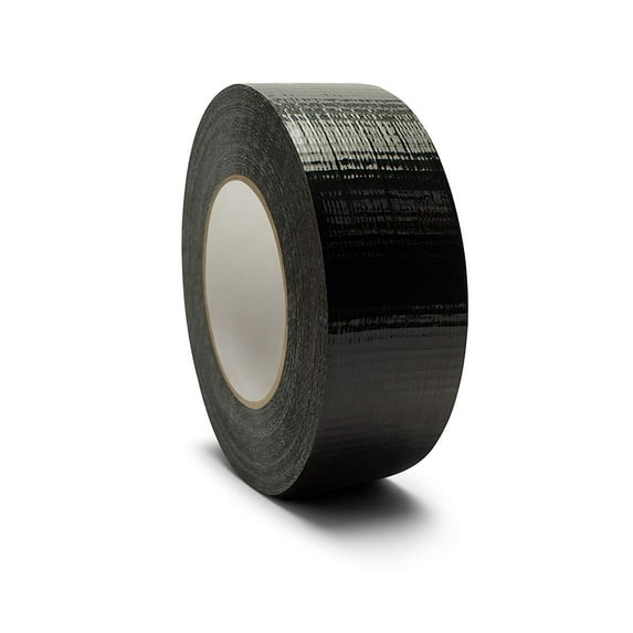 Waterproof Colored Duct Tape, Black 2" x 60 Yards 9 Mil Heavy Duty Box Shipping 12 Rolls