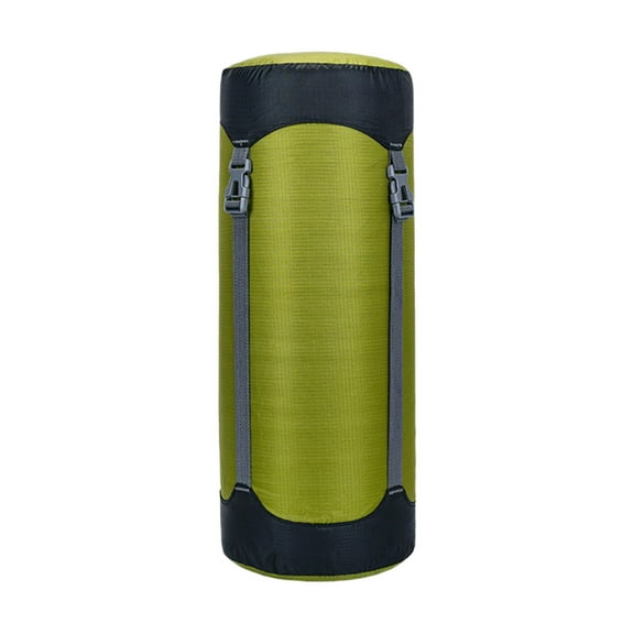 Waterproof Compression Sack for Sleeping Bag, Lightweight Stuff Sack with Straps, Storage Bag for Camping, Hiking, Backpacking ( Green )