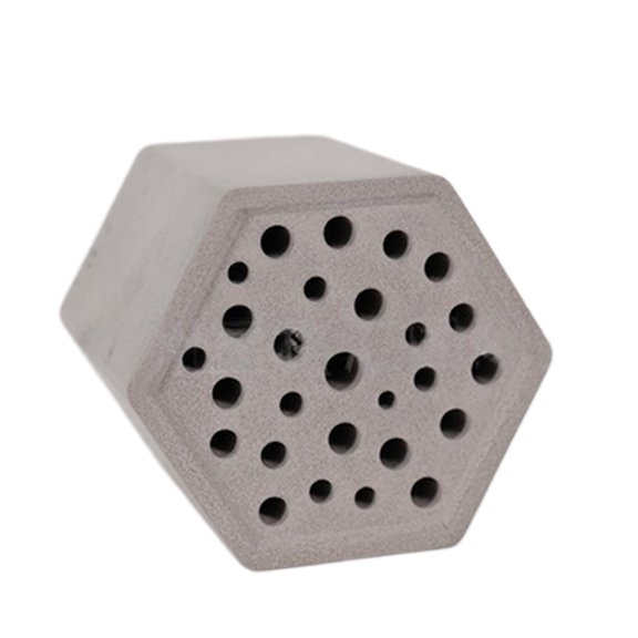 Waterproof Concrete Bees Hotel Garden Decoration Bees House Habitat Shelter For Outdoor Use Provide Safe Nesting Space