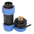 Waterproof Connector Aviation Male Plug Female Socket ABS 4 Pin 4 Hole