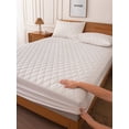 thumbnail image 1 of Waterproof Cooling Fitted Sheet, Deep Pocket & Breathable for All Mattress Sizes, 1 of 9