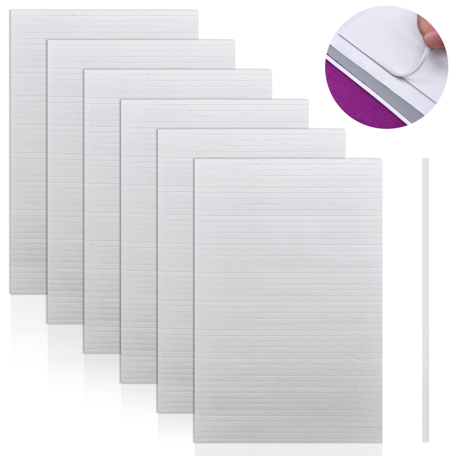 Waterproof Coroplast Sheets For Outdoor Signage, Aluminium Metal Sheet Suitable For Construction, Unleash Your Creativity (15cm Length)