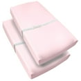 thumbnail image 1 of BreathableBaby Waterproof Cover, For 32" x 16"/81 x 41 cm Changing Pad, Light Pink (2-Pack), 1 of 6
