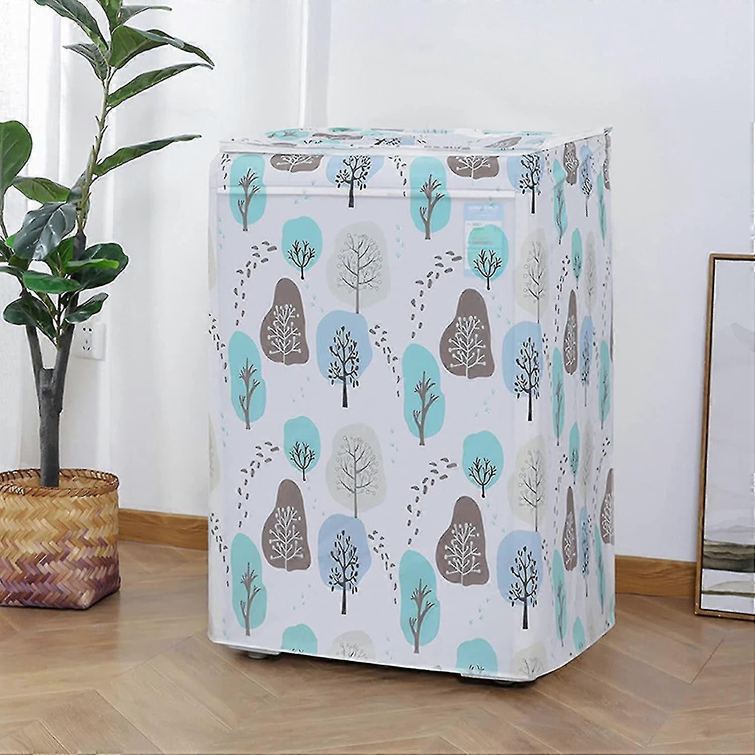 Waterproof Cover For Washing Machine With Zipper, Waterproof Cover, Dust Cover, Front Loading, For Clothes Dryer, Anti-aging And Sun Protection, 1 Pie