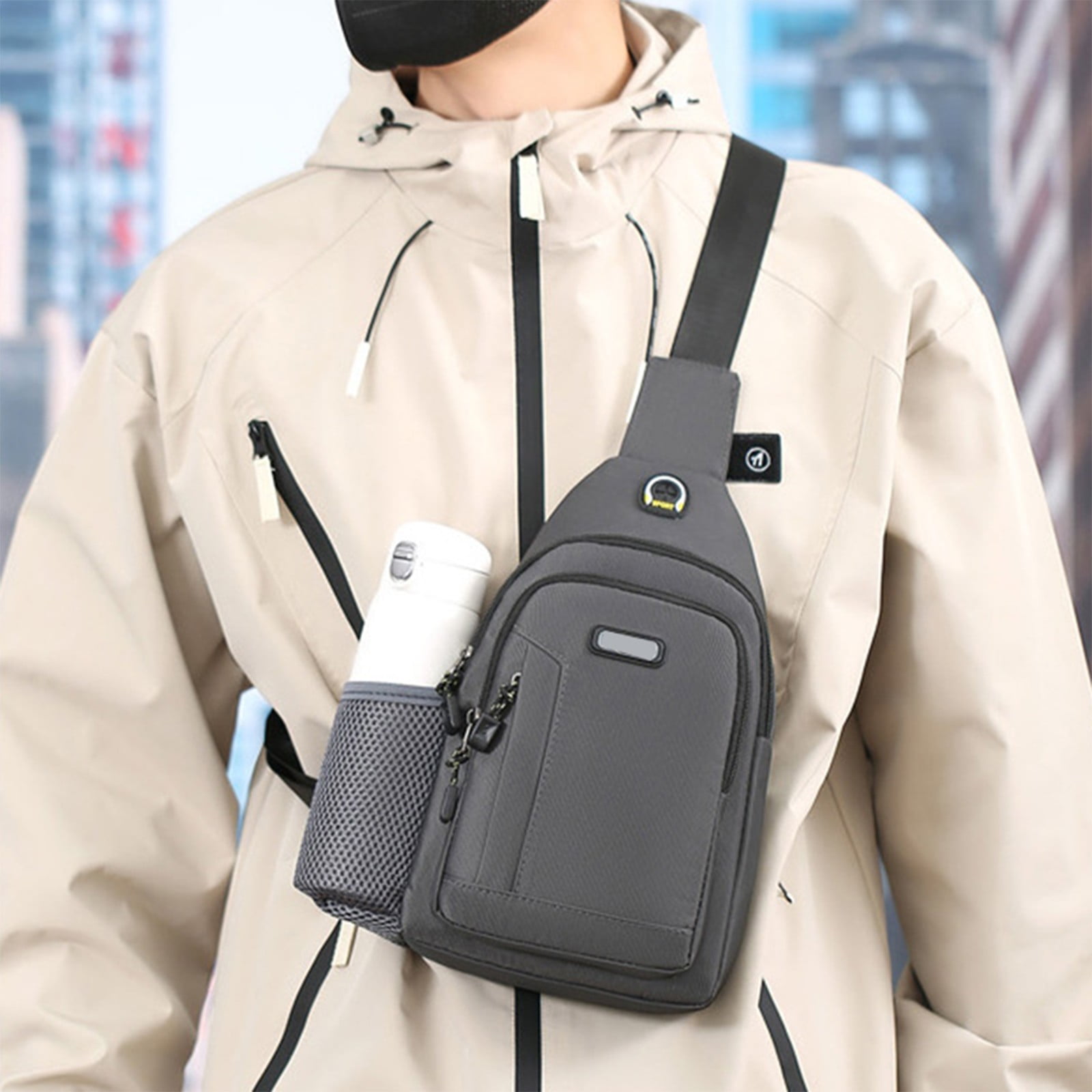 Multi-functional Waterproof Travel Backpack for Men