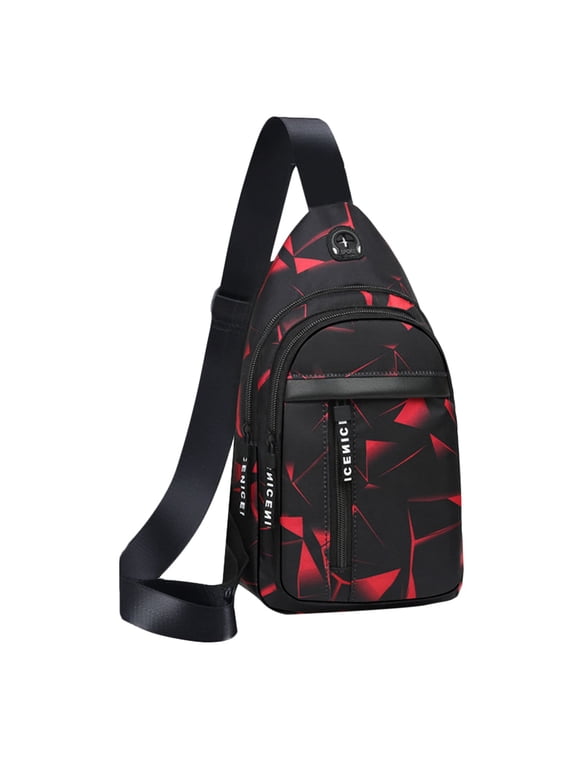 Waterproof Crossbody Bags for Men Women One Strap Shoulder Bag Lightweight Sling Backpack for Travel