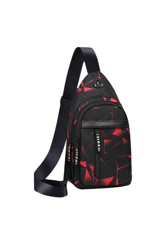 Waterproof Crossbody Bags for Men Women One Strap Shoulder Bag Lightweight Sling Backpack for Travel