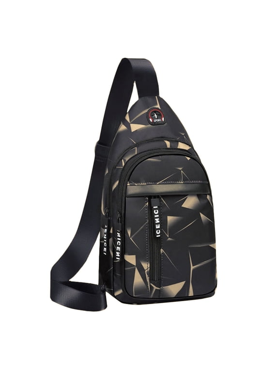 Waterproof Crossbody Bags for Men Women One Strap Shoulder Bag Lightweight Sling Backpack for Travel