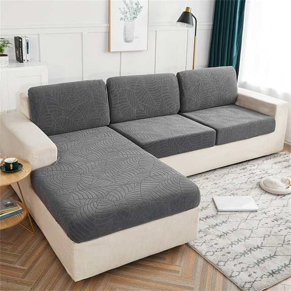 Waterproof Cushion Sofa Seat Cover Tightly Wrapped Protection Plush Fiber Living Room