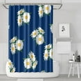 thumbnail image 1 of Waterproof Cute Boho Daisy Shower Curtain 72x72 Inch Boho Style Polyester Unique Shower Curtain for Bathroom Hotel Home Decor with 12 Plastic Hooks, 1 of 5