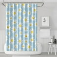 thumbnail image 1 of Waterproof Cute Boho Daisy Shower Curtain 72x72 Inch Boho Style Polyester Unique Shower Curtain for Bathroom Hotel Home Decor with 12 Plastic Hooks, 1 of 5