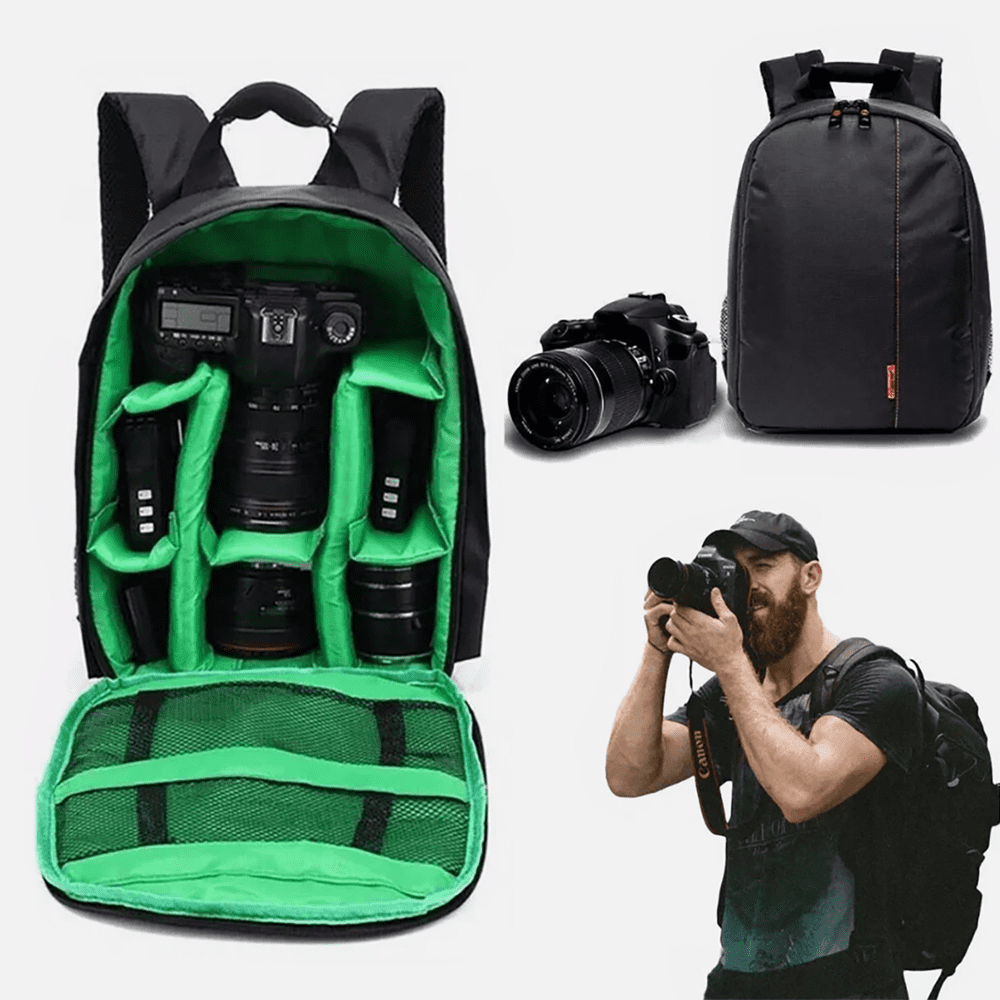 VANGODDY Sparta DSLR Compact Camera Tablet Case BackPack Bag