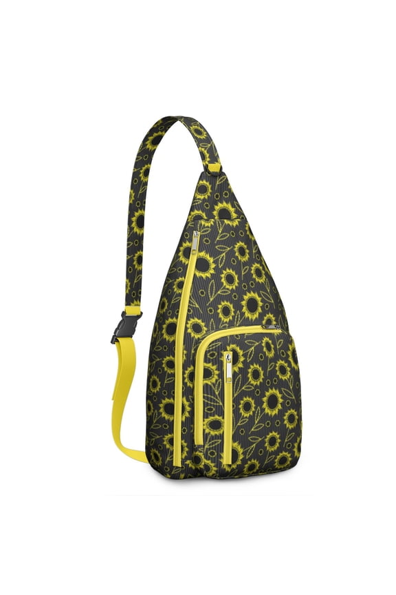 Waterproof Daisy Chest Bag Multi - occasion for Unisex