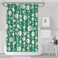 thumbnail image 1 of Waterproof Daisy Shower Curtain 72x72 Inch Boho Style Polyester Unique Shower Curtain for Bathroom Hotel Home Decor with 12 Plastic Hooks, 1 of 5