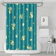 thumbnail image 1 of Waterproof Daisy Shower Curtain 72x72 Inch Boho Style Polyester Unique Shower Curtain for Bathroom Hotel Home Decor with 12 Plastic Hooks, 1 of 5