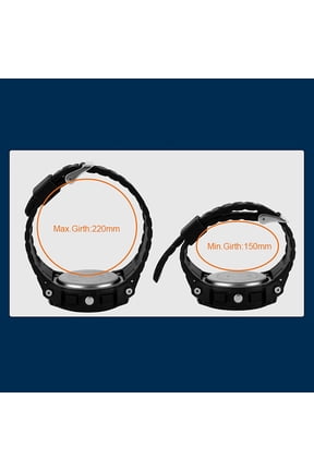 Waterproof Date Fashion Solar Power Dual Time Sports Military Watch Waterproof Wristwatch for Men and Women