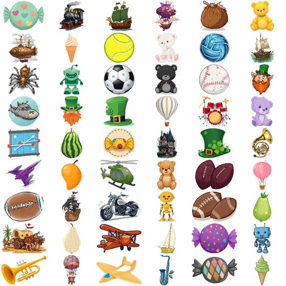 Waterproof Decorative Stickers Multicolor 3D Design Stickers Fantasy Stickers for Kids Adults Parties