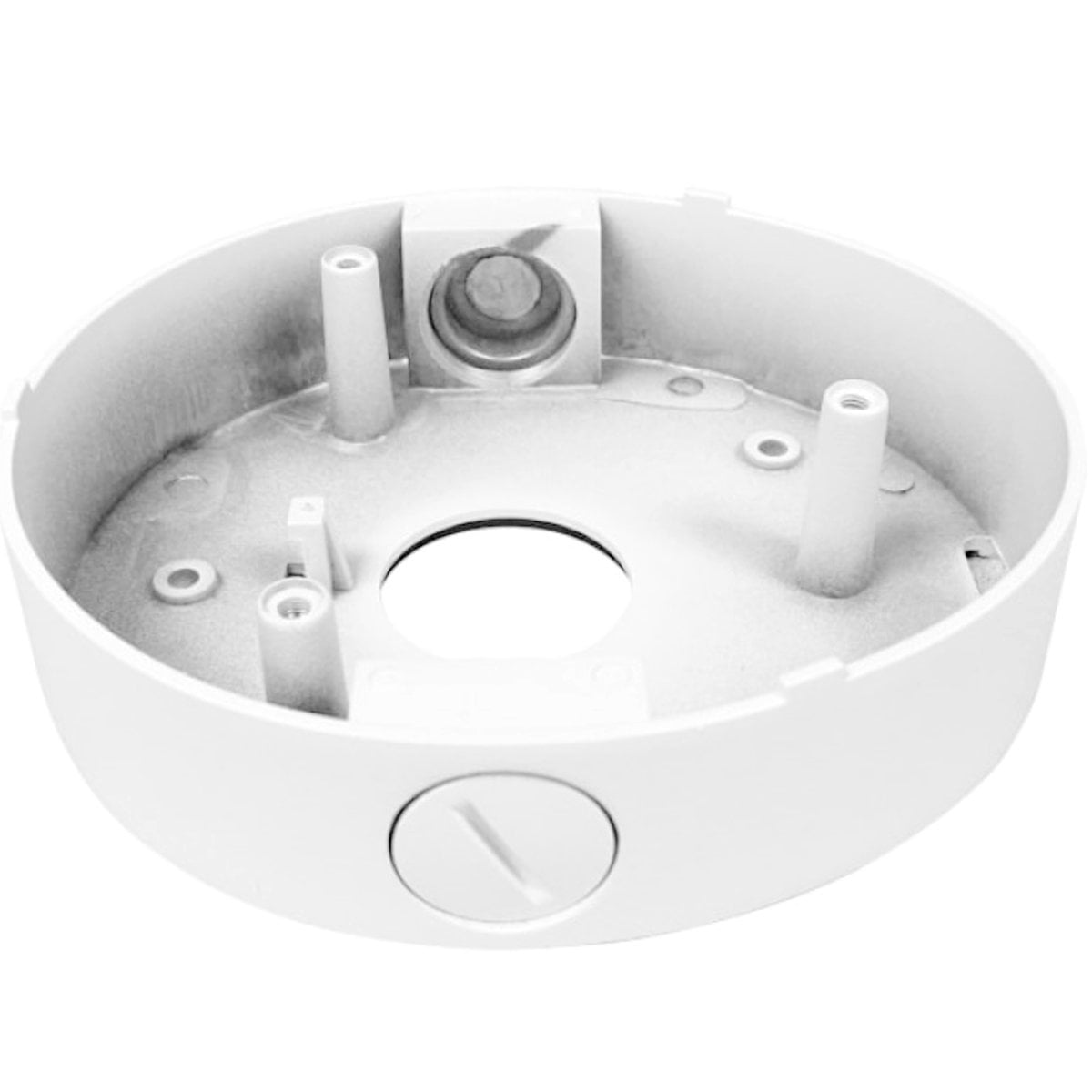 Waterproof Design Aluminum Alloy Junction Box for Dome Camera - White