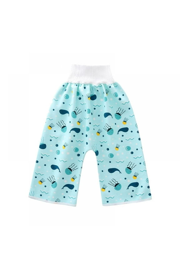 Waterproof Diaper Pants Potty Training Cloth Diaper Pants for Baby Boy and Girl Night Time