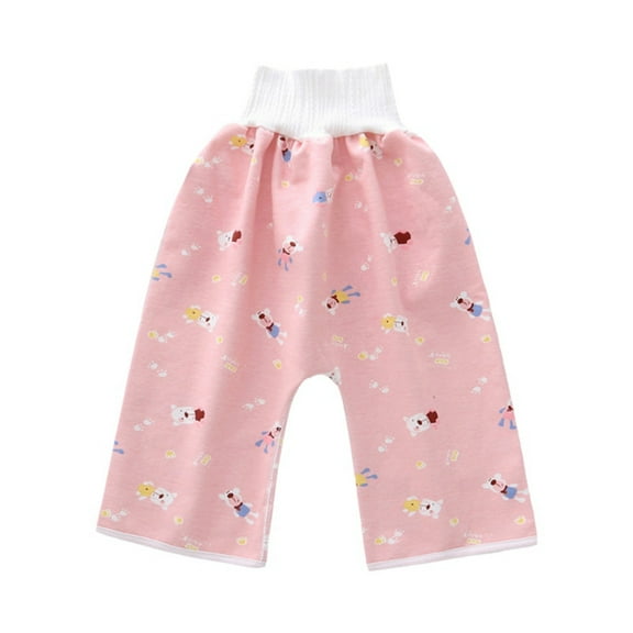 Waterproof Diaper Pants Reusable Washable High Waist Leak Proof Potty Training Cloth Diaper Pants for Baby Boy and Girl Night Time