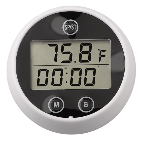 Waterproof Digital Ice Bath Thermometer & Timer Floating Pool Thermometer