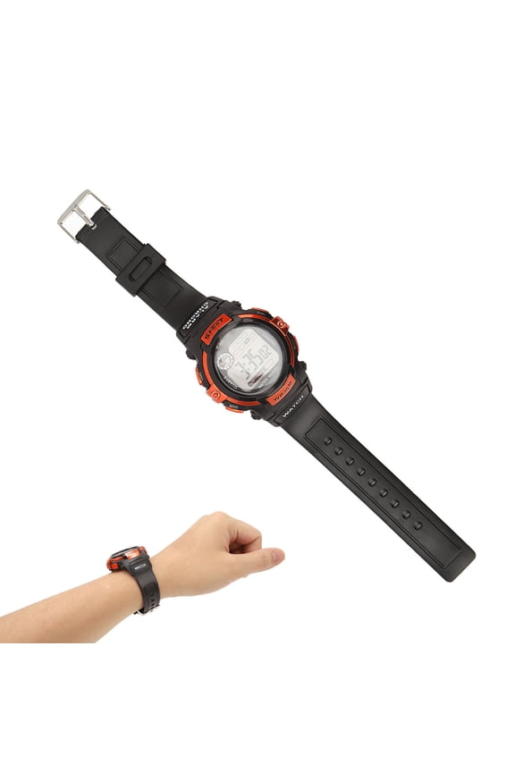 Waterproof Digital Watch With Date Display, 12/24H Mode, Perfect For Sports  Daily Wear
