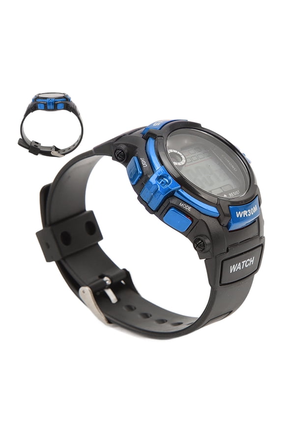 Waterproof Digital Watch With Date Display, 12/24H Mode, Perfect For Sports  Daily Wear