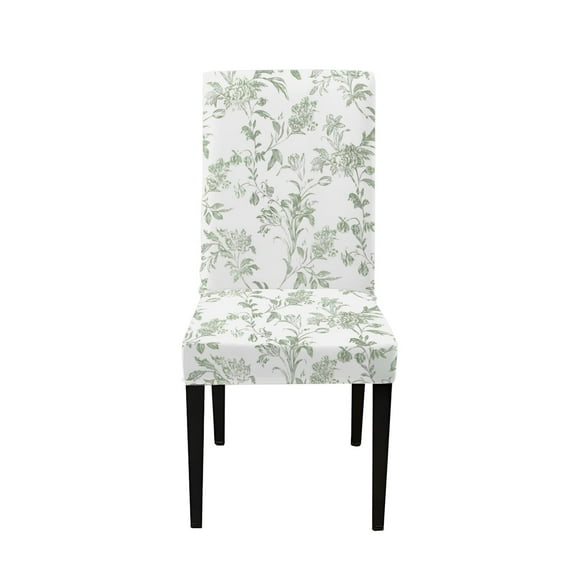 Waterproof Dining Room Chair Covers, Super Fit Stretch Jacquard Parson Chairs Slipcovers Removable Washable Chair Seat Protectors for Home, Kitchen, Banquet ONE SIZE