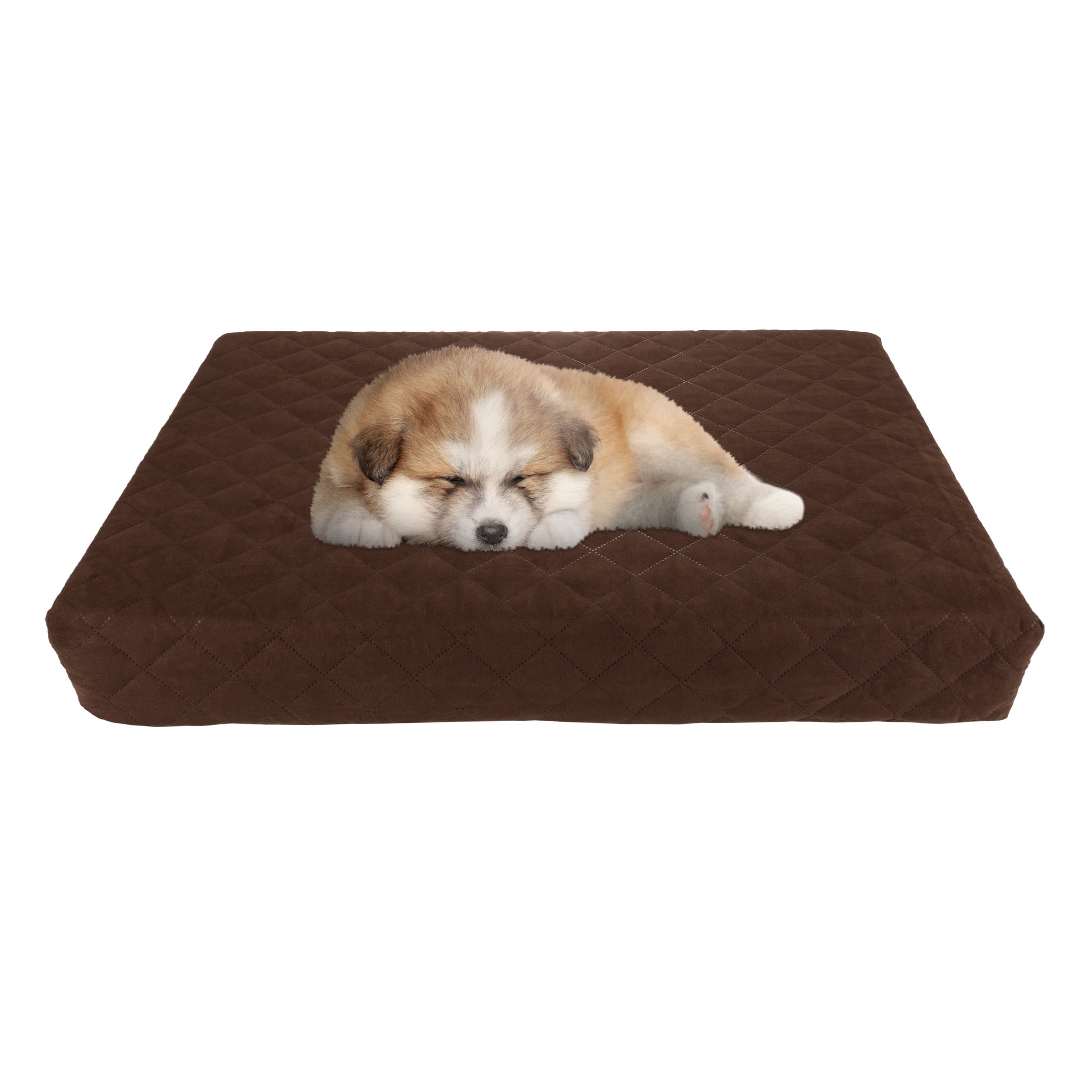 FABLE Dog Bed - Extra Soft Dog Bed – Minimalist Design – Water Resistant,  Easy to Clean Exterior - Machine Washable – Memory Foam Interior – Dark