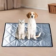 thumbnail image 1 of Waterproof Dog Bed Mat, 35x27 in Washable Crate Pad for Medium & Large Dogs, Reversible & Non-Slip Kennel Pad, All-Season Pet Mat for Travel, Cars & Crates A, 1 of 6