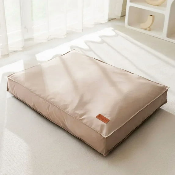 Waterproof Dog Bed Pet Sleeping Mat Small Medium Big Large Cat Pet Sofas Beds Kennel House Pets Products Mattresses Supplies (2-water proof,XL 80x60x11cm)