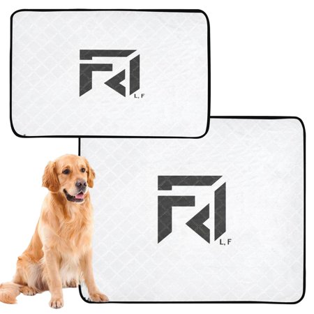 Waterproof Dog Cat Pet Mat with Plush Absorbent Surface & Non-Slip Dotted Base, Leakproof Dog Cat Mat for Couch,Car Seat,Floor Protection Features Rounded Corners