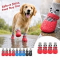 thumbnail image 1 of Waterproof Dog Socks with Silicone Soles Anti-Slip Pet Rain Boots Paw Protectors with Fastening Straps for Small Medium Dogs Cats 4 Pcs, 1 of 7