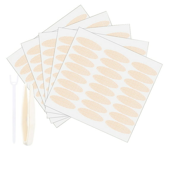 Waterproof Double Eyelid Stickers - Invisible/Adhesive, Sweatproof/Long-Lasting, for Makeup/Eyelid Lift