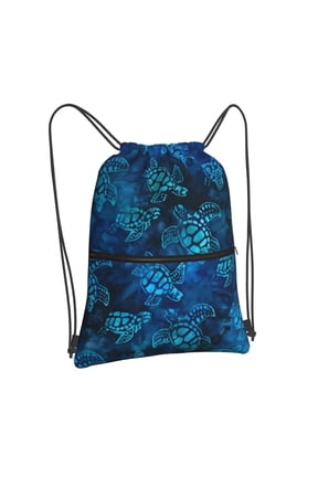 Waterproof Drawstring Backpack, Lightweight Durable Gym Sack Bag for Sports Beach, Men Women String Bag