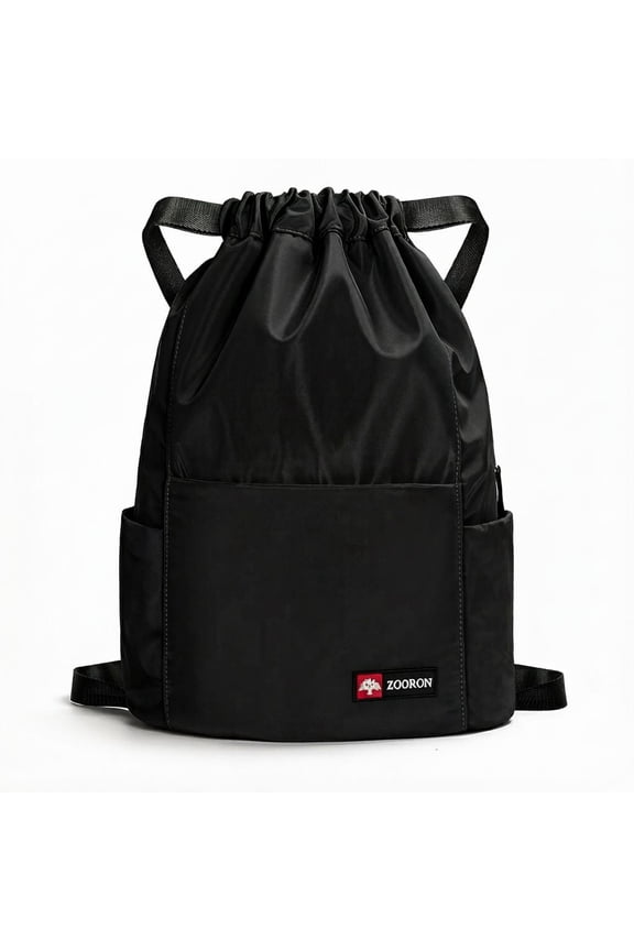 Waterproof Drawstring Backpack, Lightweight Sport Gym Sack Bag for Men Women, Mini Travel Daypack
