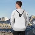 thumbnail image 1 of Waterproof Drawstring Backpack | Oxford Cloth Sports Gym Bag - Fitness, Basketball, Swimming Travel Tote | Large Capacity, Foldable, Lightweight, Durable | 1 Piece | Versatile Outdoor Storage, 1 of 6