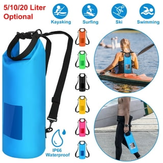 Manunclaims Underwater PVC Waist Bag, Dry Pouch for Swimming, Waterproof  Pouch Dry Bag for Boating Swimming Kayaking Beach Pool Water Parks, Keeping  Phone Wallet Safe and Dry 