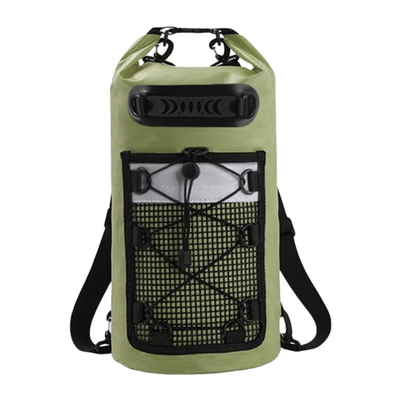 Waterproof Dry Bag Floating Backpack IPX6 with Reflective Strip for Men Boating Kayaking Fishing