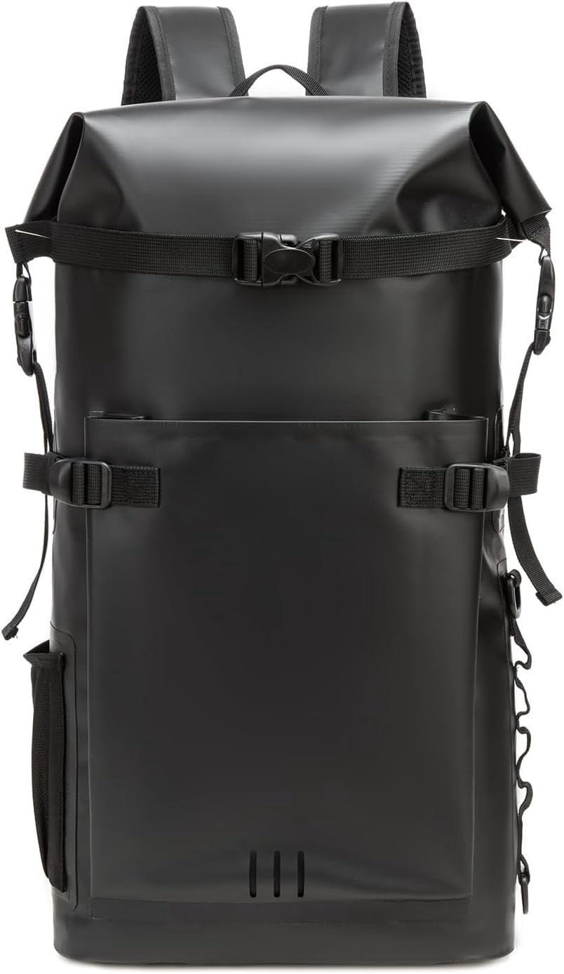Waterproof Dry Bag,Heavy Duty Hiking Backpack Roll-Top Closure Bag for Kayaking, Hiking, Camping, Boating- Men/Women