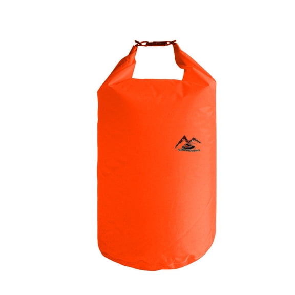 Waterproof Dry Bag Lightweight Outdoor Floating Storage Pouch Roll Top Closure Kayaking Gear Sack Hiking Camping Boating Beach Rafting Travel Accessory,Vermilion,5L