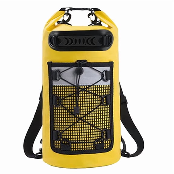 Waterproof Dry Bag for Swimming, Diving, Kayaking, Boating & Surfing - PVC Compression Storage Backpack for Men & Women