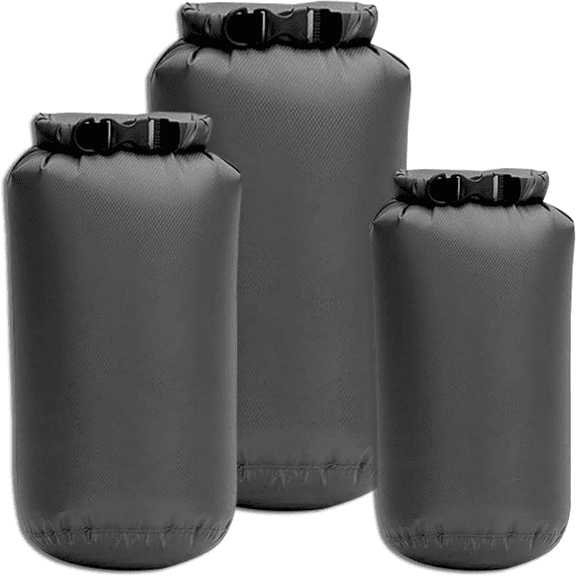 Waterproof Dry Bags 3 Pack (5L, 10L, 20L) - Lightweight Waterproof Storage Bags