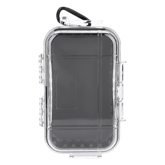 Waterproof Dry Box Protective Case, Outdoor Survival Shockproof Waterproof Storage Case Airtight Carry Box Container for Tackle Organization Of Cameras, Phones, Hiking, Water Sports[Transparent]