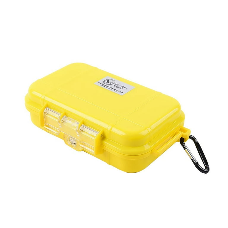 Waterproof Dry Box Protective Case - Travel Safe for Tackle Organization of  Cameras, Phones, Camping, Fishing, Hiking, Water Sports, Knives